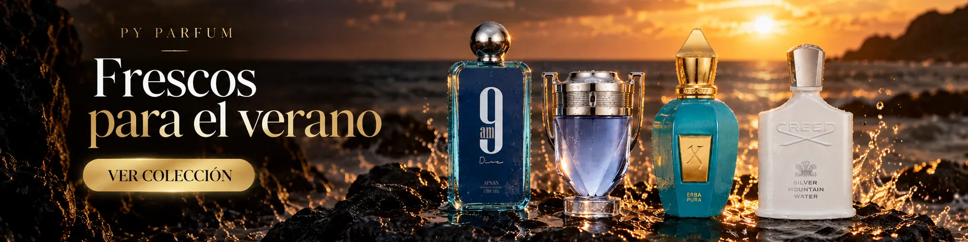 Perfumes frescos para el verano