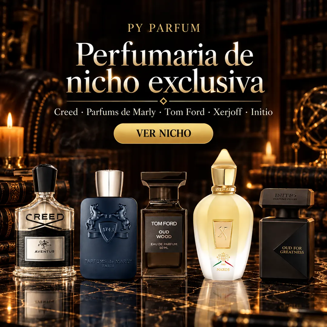 Perfumes de nicho de alto padrão