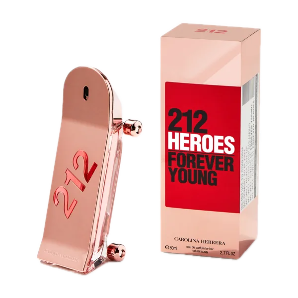 212 Heroes Forever Young Carolina Herrera EDP 80 ml — frasco