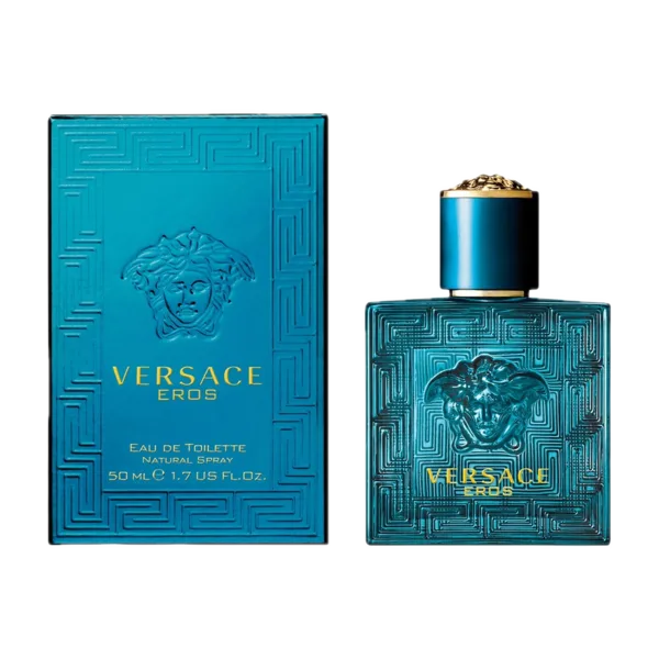 Eros EDT Versace EDT 50 ml — frasco