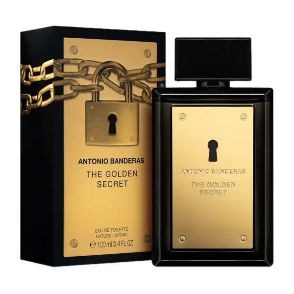 The Golden Secret Antonio Banderas EDT 100 ml — frasco