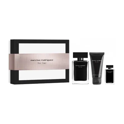 Perfume Narciso Rodriguez Kit for Her 100ML EDT+10ML EDT+BL50ML
