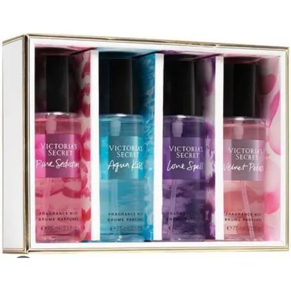 Kit Victoria's Secret Mini Splash Pink 4 Unidades - 75mL