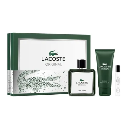 Set Lacoste Original Perfume+bl+spray Fem EDP100+EDP100+7.5ML